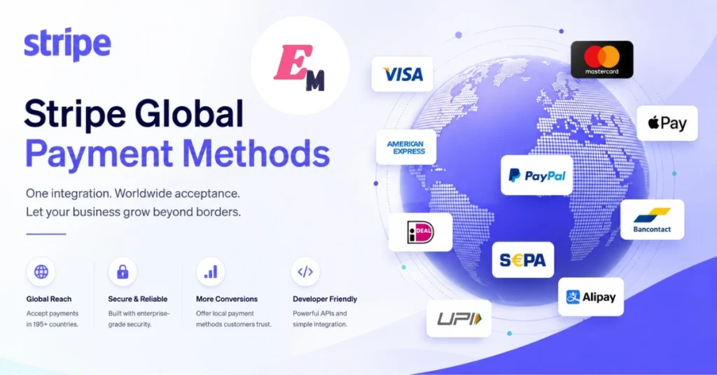Stripe Global Payment Methods