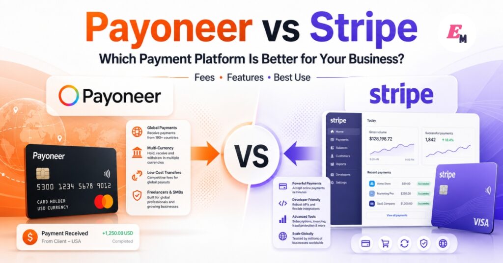 Payoneer vs Stripe Which Payment Platform Is Better for Your Business