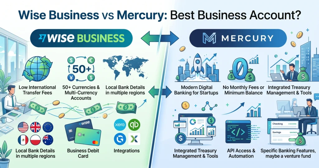 Wise Business vs Mercury Which Business Account Is Better